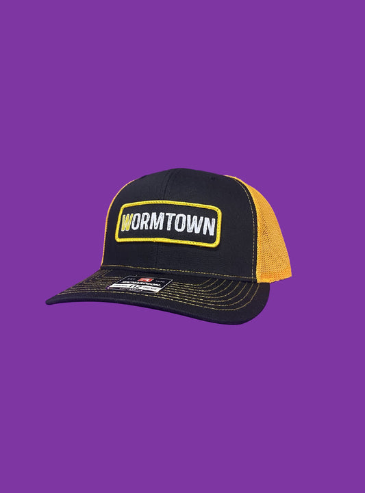 Wormtown Trucker Hat Yellow/Black