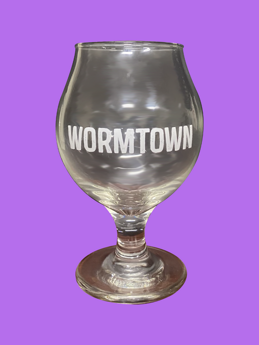 Wormtown Snifter Glass White
