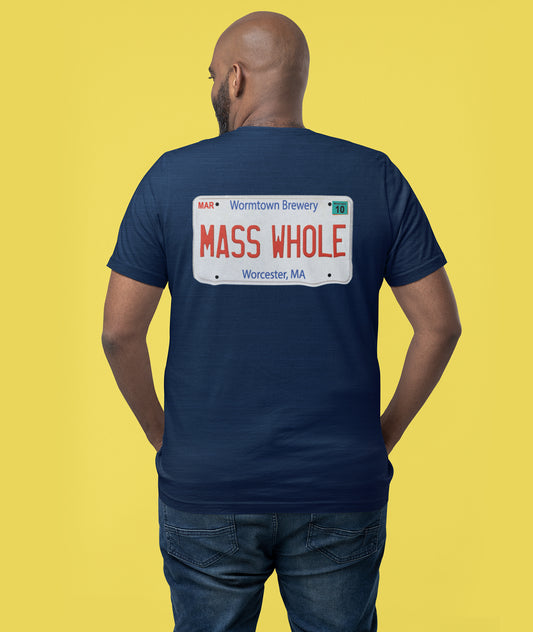 Mass Whole License Plate T-Shirt